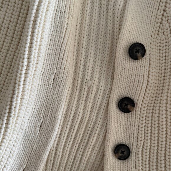 The Boxy Cardigan in Everyday Cotton - Canvas (Small) - Picture 8 of 8